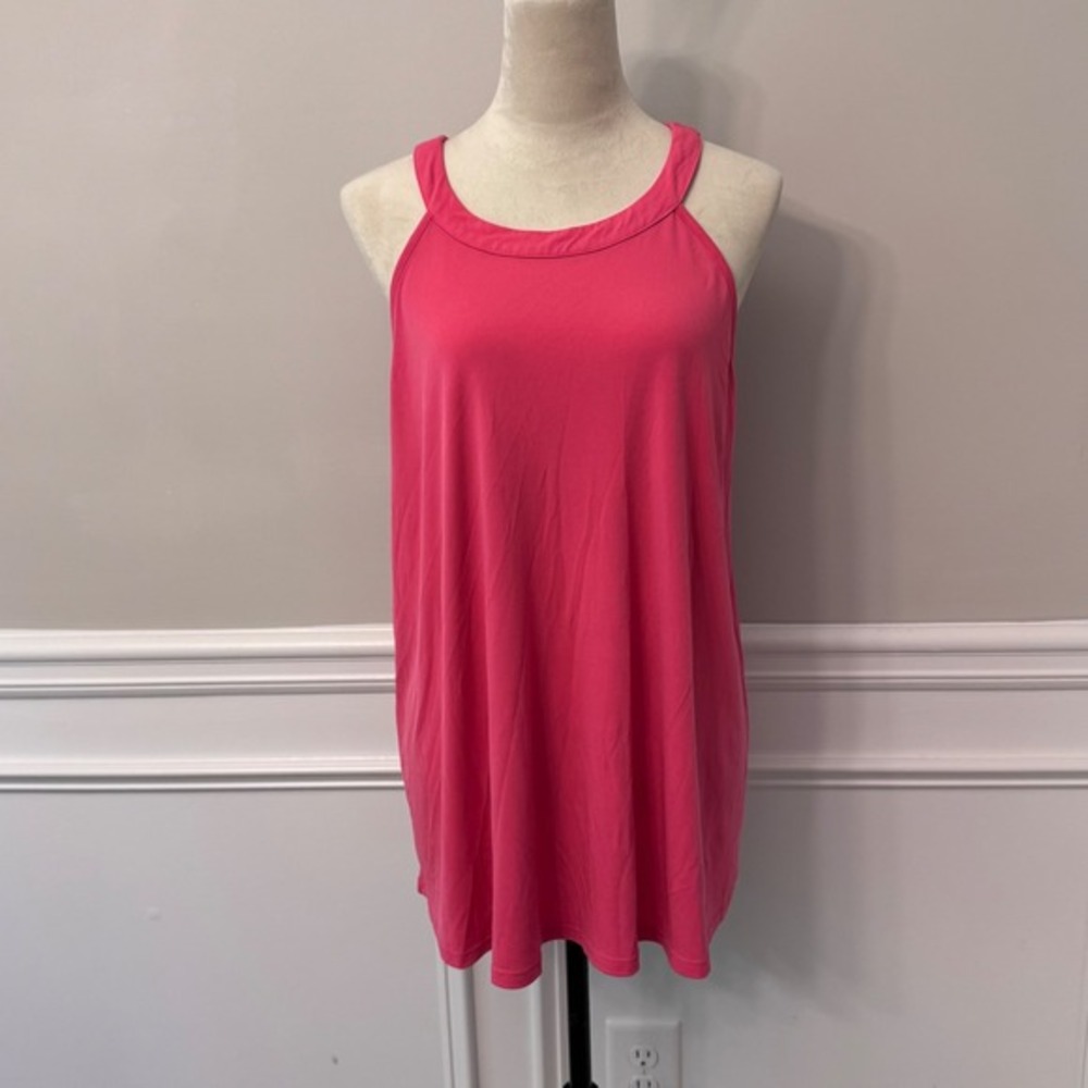 Torrid Pink Halter Neck Keyhole Back Sleeveless Top Blouse Womens‎ Plus Size 1 - Picture 2 of 9